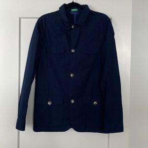 United Colors of Benetton jacket. Navy size S